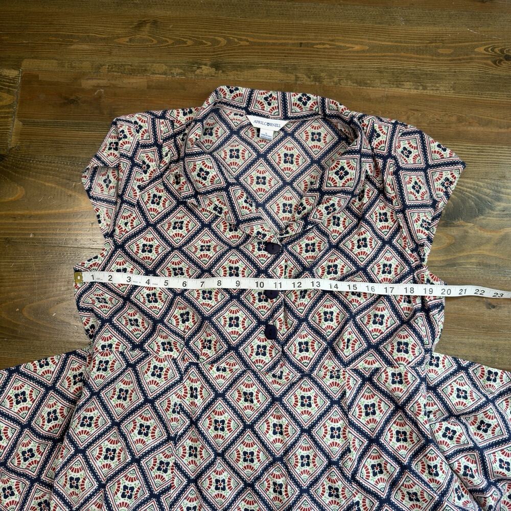 April Cornell Tile Print Day Dress - Picture 5 of 7
